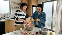 オーブン不要：混ぜて冷やすだけで“ごほうび感”が出る、リコッタ＆ラズベリーの冷やしケーキ